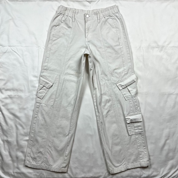 Y2K Wide Leg Cargo Pants - Picture 4 of 8